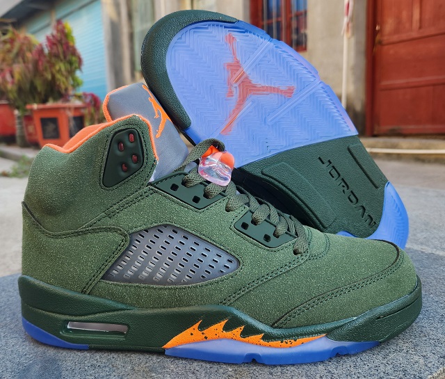 Air Jordan 5 Retro V Green